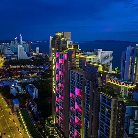 芭提雅高层海景奢华公寓the Riviera Jomtien生香家直达海滩2704 Экстерьер фото