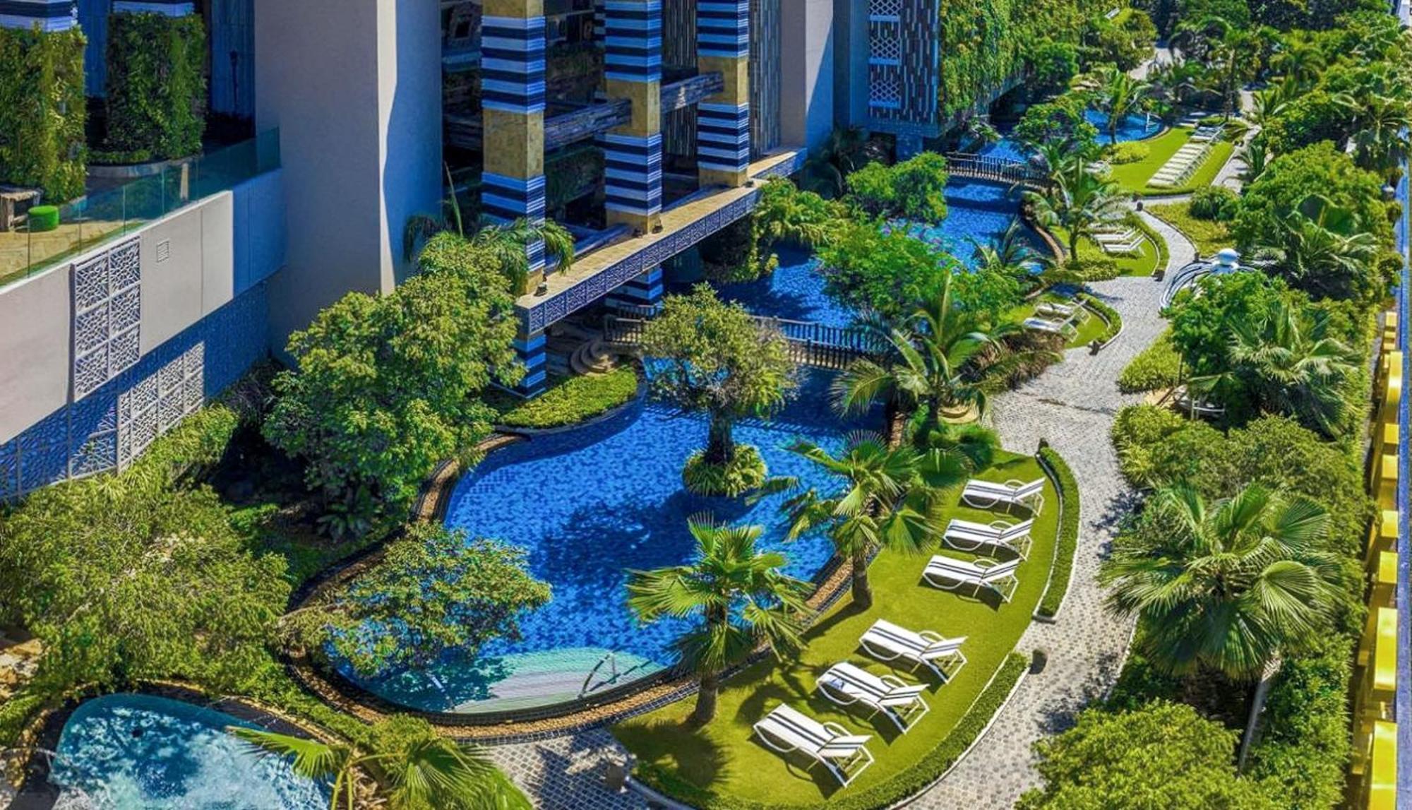 芭提雅高层海景奢华公寓the Riviera Jomtien生香家直达海滩2704 Экстерьер фото