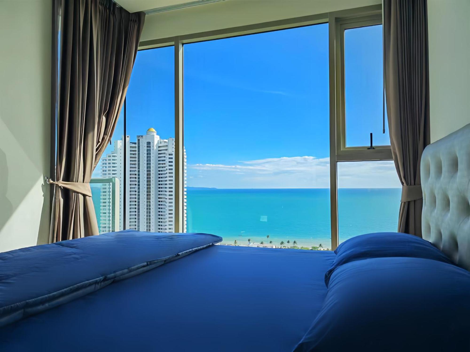 芭提雅高层海景奢华公寓the Riviera Jomtien生香家直达海滩2704 Экстерьер фото