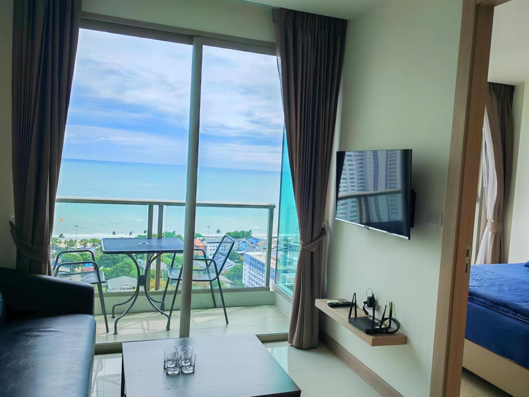 芭提雅高层海景奢华公寓the Riviera Jomtien生香家直达海滩2704 Экстерьер фото